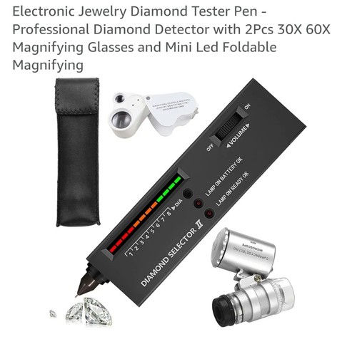 Diamond tester pen high - diamond,
