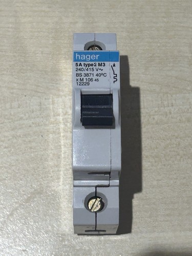 Hager amp type mcb circuit - 5,