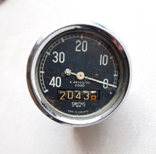 Very rare fully working anticlockwise Smiths 48993 bicycle cycle speedometer