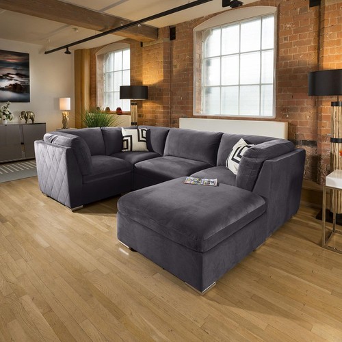 Seater shaped corner sofa - shaped,