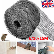 6~15M 304 Stainless Steel Mesh Sheets Wire Mesh Panels Mouse Insects Plug Drain
