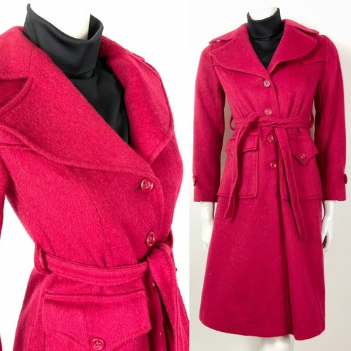 Vintage 60s 70s red oversized - vintage,