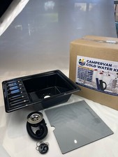 DX Sink Plastic & flutes Drainer campervan motor home  boat catering camping NEW