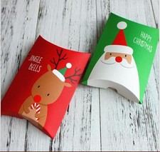 New Christmas Green Red Deer