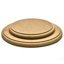 18mm MDF Wooden Oval craft