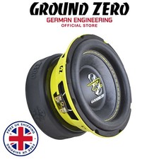 GROUND ZERO CAR 700 WATTS 6.5 INCH SPL SUBWOOFER  BASS AUDIO GERMAN ENGINEERED