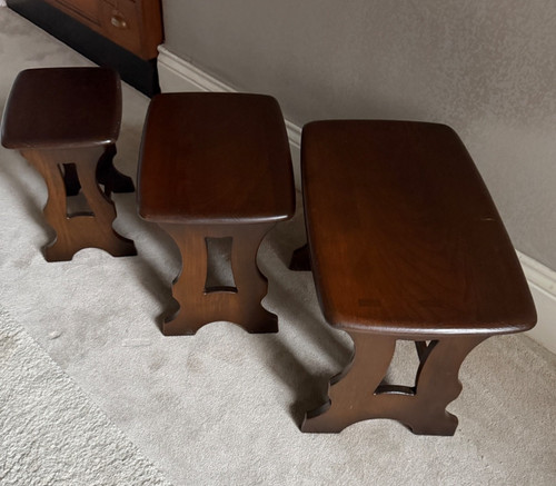 Ercol chantry dark elm nest - ercol, of