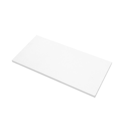 Laminated white melamine shelf - laminated,