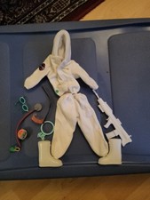 Strike Force Action Figure Space Suit Uniform White With Accessories