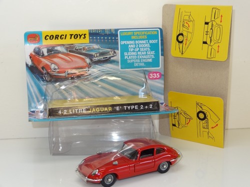 Corgi 335 jaguar - 335, type
