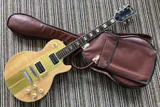 1970s Jedson Japan Les Paul Custom, upgraded PAF pickups + bridge, & MIJ Gigbag