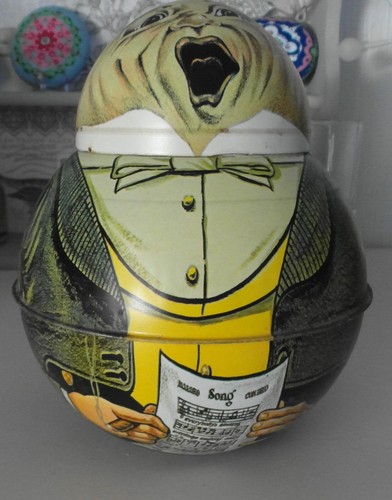 Bristol ware tobacco jar - ,, roly