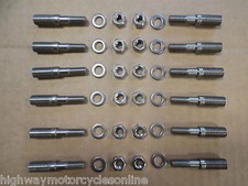 HONDA GL 1500 GOLDWING ASPENCADE STAINLESS STEEL EXHAUST MUFFLER STUD S KIT SET