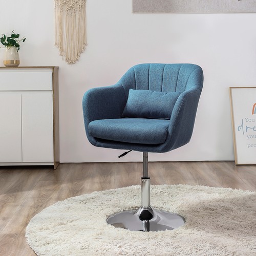 Homcom stylish retro linen - stylish,
