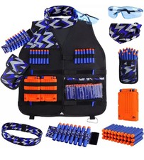 Kids Tactical Vest Kit for Nerf Guns N-Strike Elite Series for Boys Girls