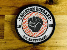 LEIGHTON BUZZARD ALL NIGHTER PATCH ❤️ 1988 3rd ANNIVERSARY ?? NORTHERN SOUL