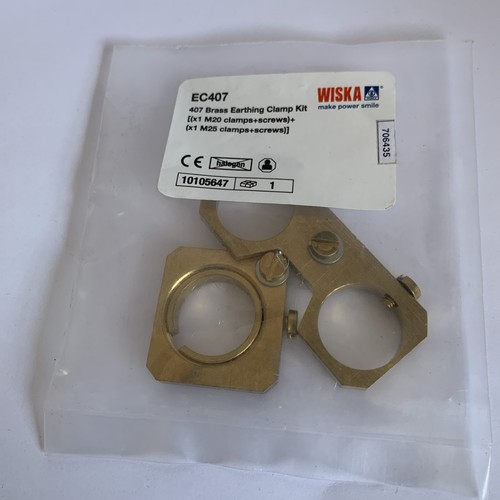 Wiska ec407 brass earthing - brass,