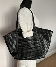 M&S New Faux Leather Woven