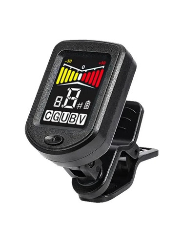 Clip tuner for - clip-on, guitar