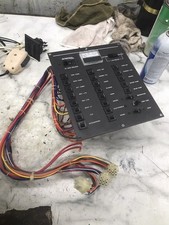 89 Regal Commodore 280 Boat DC load center breaker switch control panel board
