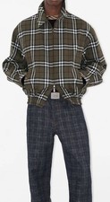 BURBERRY Men’s Checked Wool