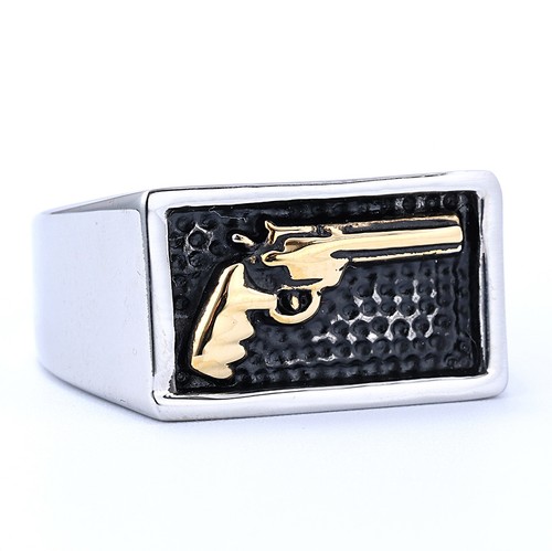 Stainless steel men pistol - men's,