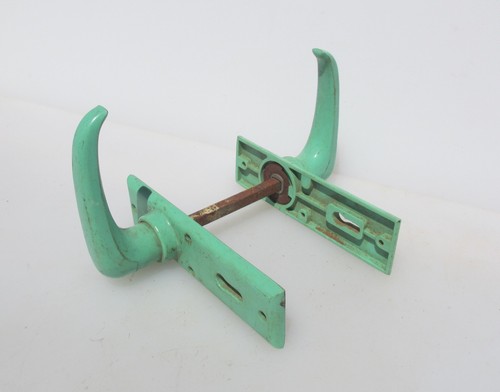 Vintage plastic lever door - vintage,