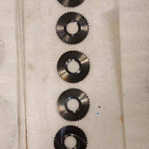 Vintage precision slitting saw - slitting,