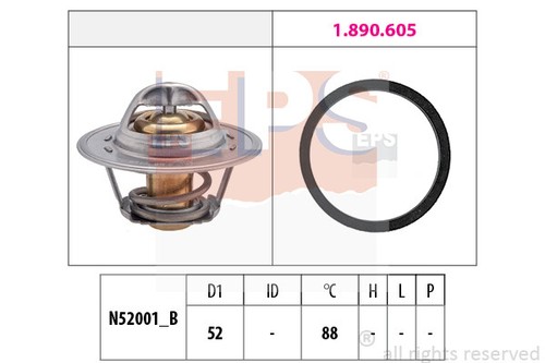 Thermostat coolant eps - thermostat,,