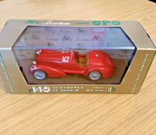 ZA291 :  Brumm Oro Vintage 1938 Alfa Romeo 8C 2900 B  Red R140  Scale 1:43