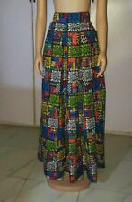High Waist African Skirt, Boho