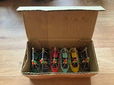 Shipping Box of 6 Vintage New Old Stock Model Boats