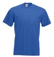 Fruit Of The Loom Plain Cotton Heavy Weight Premium Tee T-Shirt Tshirt S - 5XL