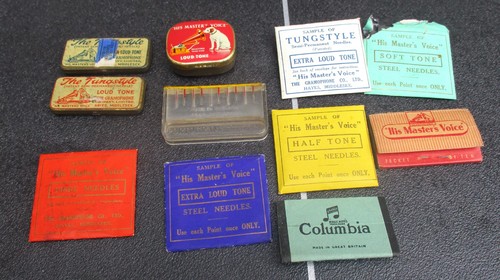 Bundle vintage gramophone - of,
