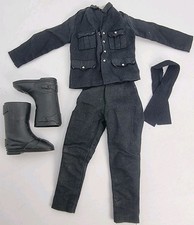 Vintage Action Man Police Motorcycle Jacket, Trousers Boots & Scarf Palitoy VAM 