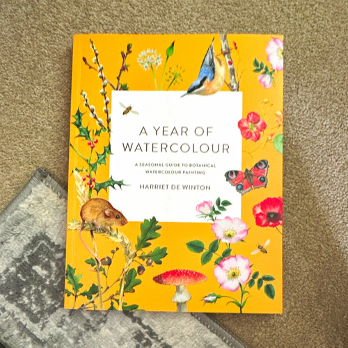 Year watercolour - year,