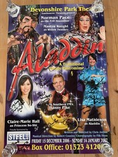 Aladdin Pantomime Poster