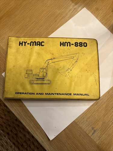 Hymac 880 original - 880, &