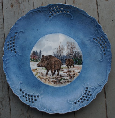 Antique wild boar perforated - wild,