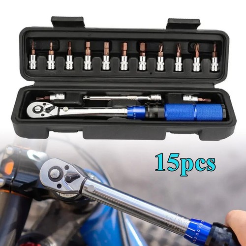 15pcs torque wrench - 15pcs, 1/4"