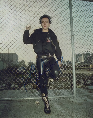 Adam ant signed 8x10 photo - ant,