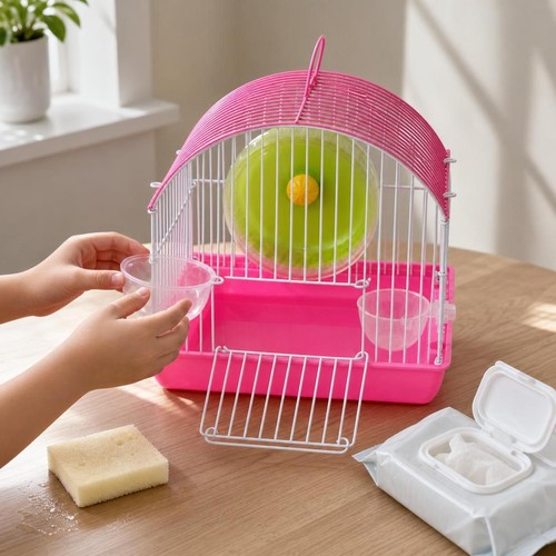 Small animal portable cage - portable,
