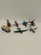 Job Lot Of Aircraft Diecast Models British Airways Bus RAF Matchbox And French