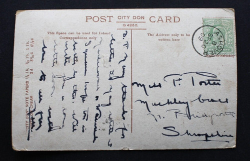 Ashover derbyshire 1909 - ashover,,