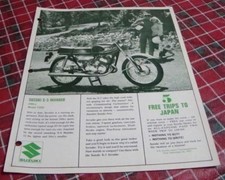 Motorcycle Brochure SUZUKI X-5