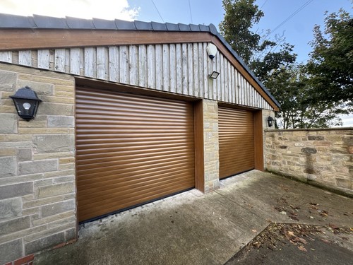 Insulated roller garage doors - insulated,