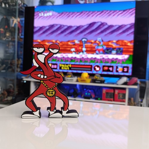Toejam and earl character - and, 2d