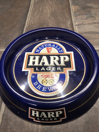 Harp lager tin - ashtray, pub