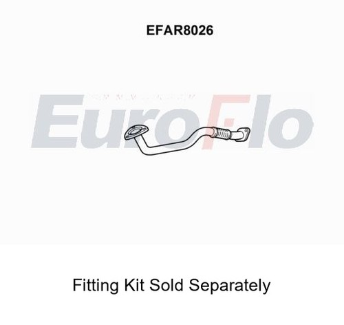 Exhaust pipe front fits alfa - fits,