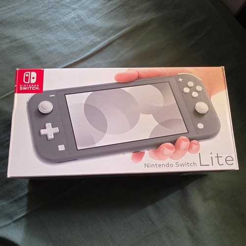 Nintendo switch lite grey - nintendo,